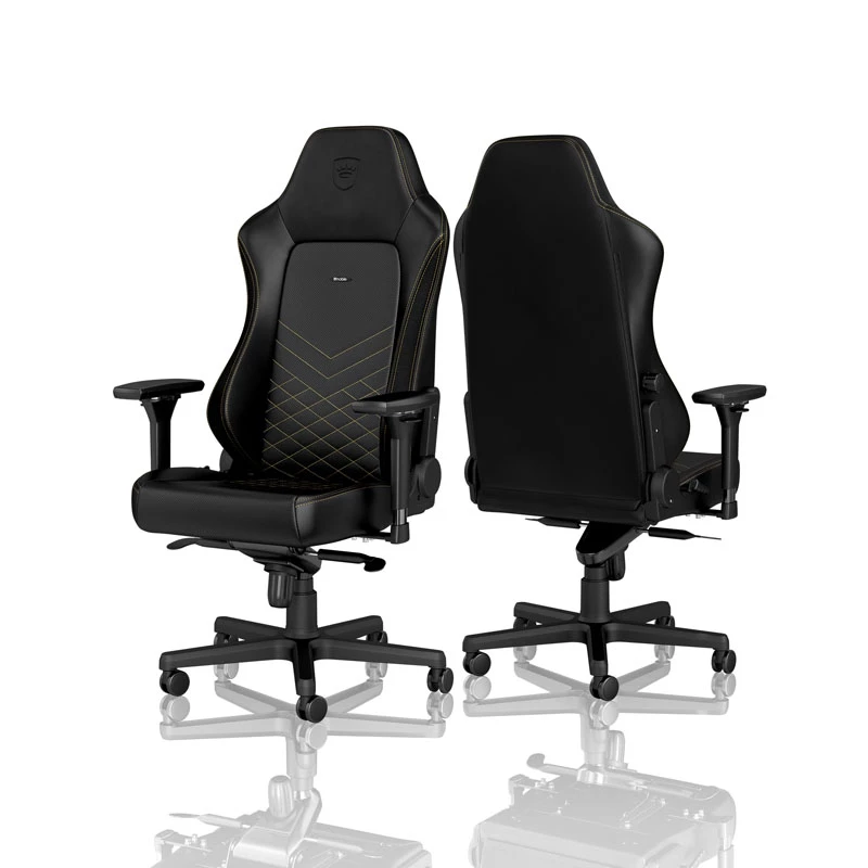 noblechairs HERO fotel gamingowy - Czarny/Gold
