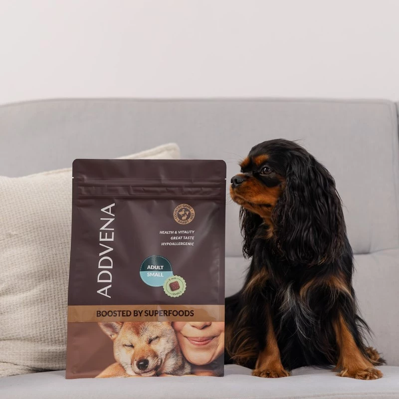 ADDVENA Boosted by superfoods Adult Small Beef - sucha karma dla psów - 2,5 kg