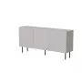 Komoda Cama LUCCA 3D 165x40x80 cm — kaszmir, płyta wiórowa, rama 16 mm, grubość drzwi 1,8 cm