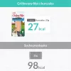INABA Grillowany filet z kurczaka, wyjątkowo delikatny, w bulionie o smaku przegrzebków - przysmaki dla kotów - 25 g