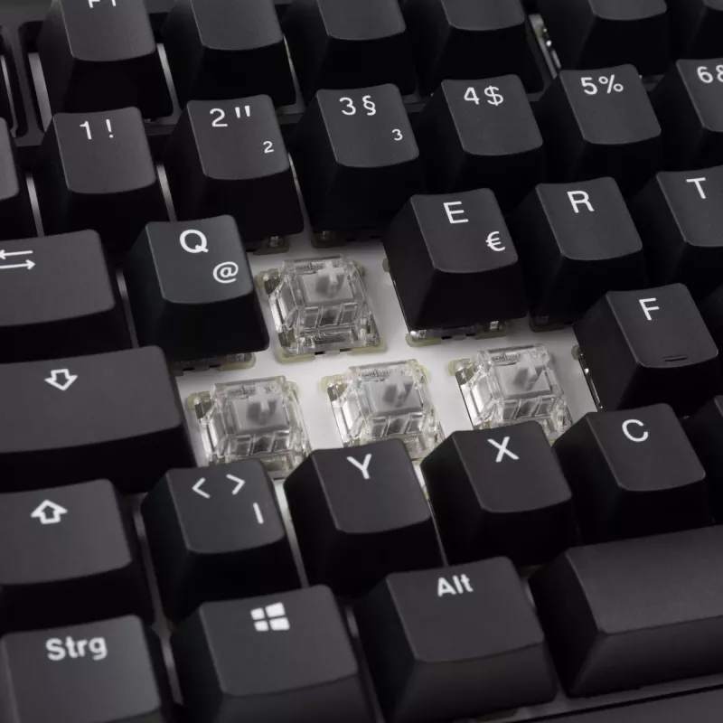 Klawiatura gamingowa Ducky Tinker 75 USB niemiecka czarna