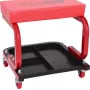 Taboret warsztatowy KS Tools model 500.8020 — wysokość 360 mm, szerokość siedziska 360 mm