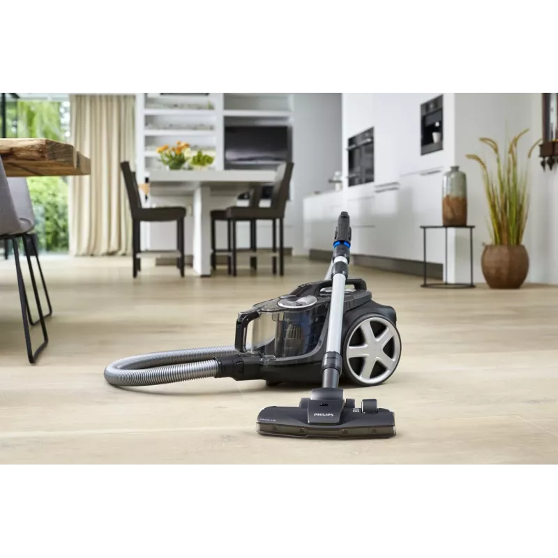 Odkurzacz cylindryczny Philips PowerPro Expert FC9747/09 — 900 W, 2 L bezworkowy, HEPA, czarny