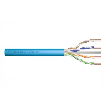Kabel sieciowy Digitus Cat.6A U/UTP 500m niebieski