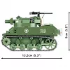 Klocki konstrukcyjne COBI H.M.C M8 Scott 525 elementów II wojna światowa