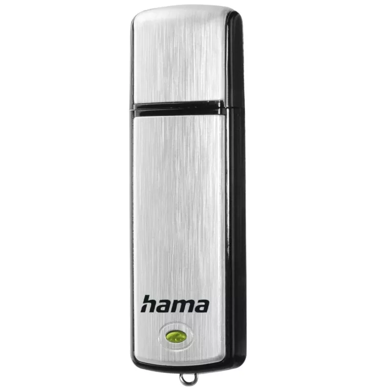 Hama Fancy Pamięć USB 64 GB USB Typ-A 2.0 Czarny, Srebrny