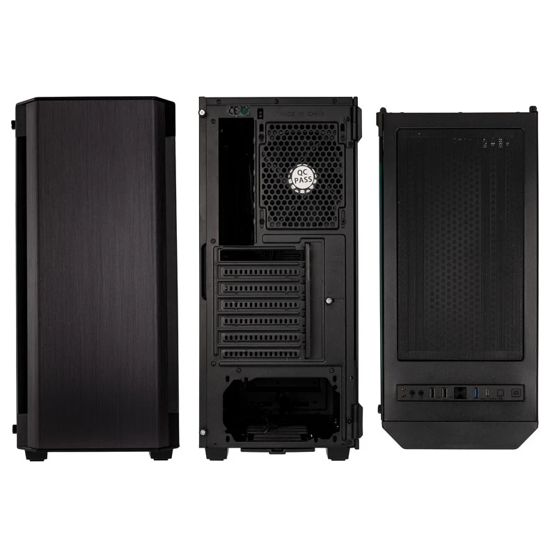 Obudowa komputerowa Kolink Refine RGB Mid Tower czarna