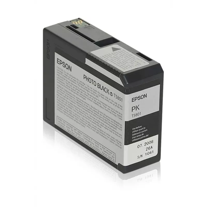Epson Singlepack Photo Czarny T580100, Photo Czarny, Dye-based ink, 80 ml, 1 szt.
