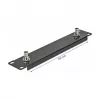 Panel przedni DeLOCK 10 cali Panel z 2 x gniazdo BNC 1U czarny