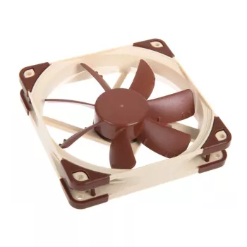 Wentylator Noctua NF-S12A ULN 120 mm, 12 V, 600–800 obr./min, 74,3 m³/h, 0,72 W, 2-biegowy, grubość 25 mm
