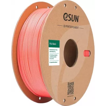 PLA BASIC 1,75mm RÓŻOWY 1kg FILAMENT 3D ESUN (PLA-BASIC175P1P1)