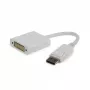 Adapter kabla wideo GEMBIRD DisplayPort na DVI 0,1 m, biały