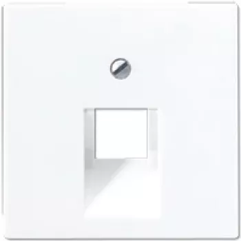 Adapter do płyty ściennej JUNG A 569-1 BFPLUA WW — biały termoplast, 1 szt.