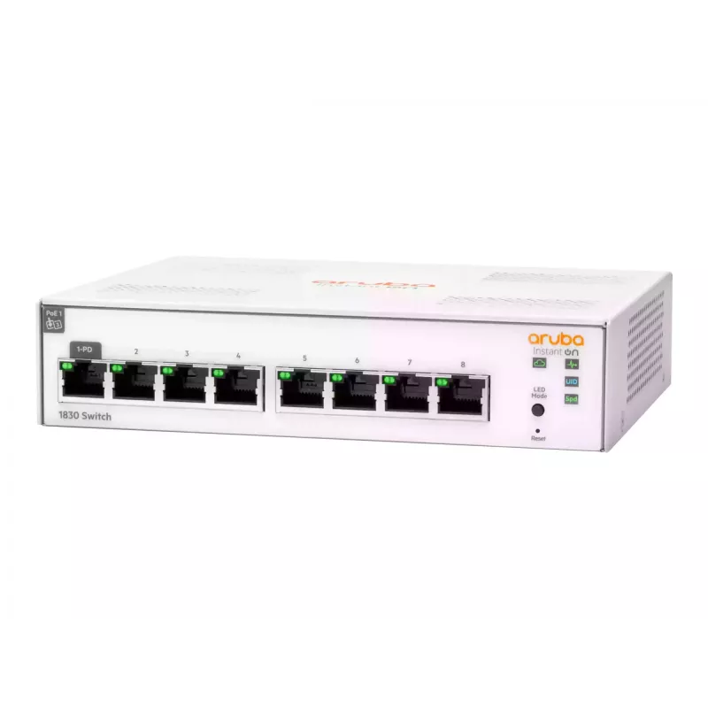 HPE Aruba Networking Aruba Instant On 1830 8G Zarządzalny Przełącznik Gigabit Ethernet L2