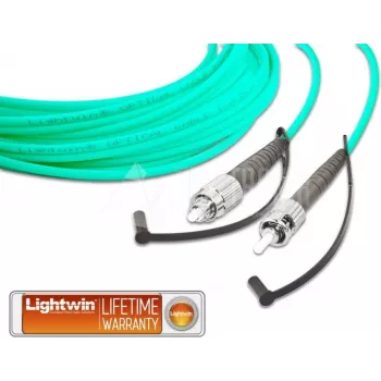 Lightwin Wysokiej Jakości Simpleksowy Kabel Patchcord LWL, MM OM3, FC - ST Kabel Patchcord LWL (LSP-50 FC-ST 2.0 OM3)
