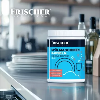 Kapsułki do zmywarki 3-w-1 Frischer, 52 szt.