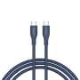 Kabel CANYON CC60SC10 C-C 60W 1m Silikonowy Ciemnoniebieski