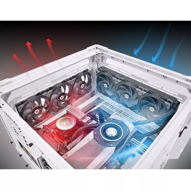 Thermaltake SWAFAN GT12 Wentylator obudowy 120mm - Czarny