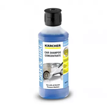 Szampon do czyszczenia pojazdów Karcher 6.295-843.0, uniwersalny szampon samochodowy, 500 ml do chromu, szkła i tworzyw sztucznych