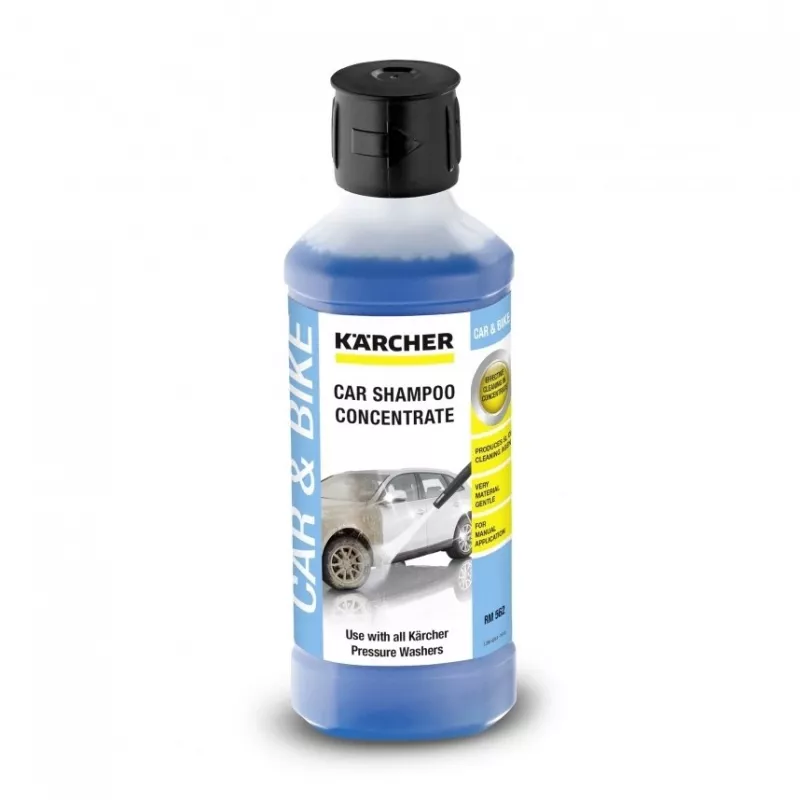 Szampon do czyszczenia pojazdów Karcher 6.295-843.0, uniwersalny szampon samochodowy, 500 ml do chromu, szkła i tworzyw sztucznych