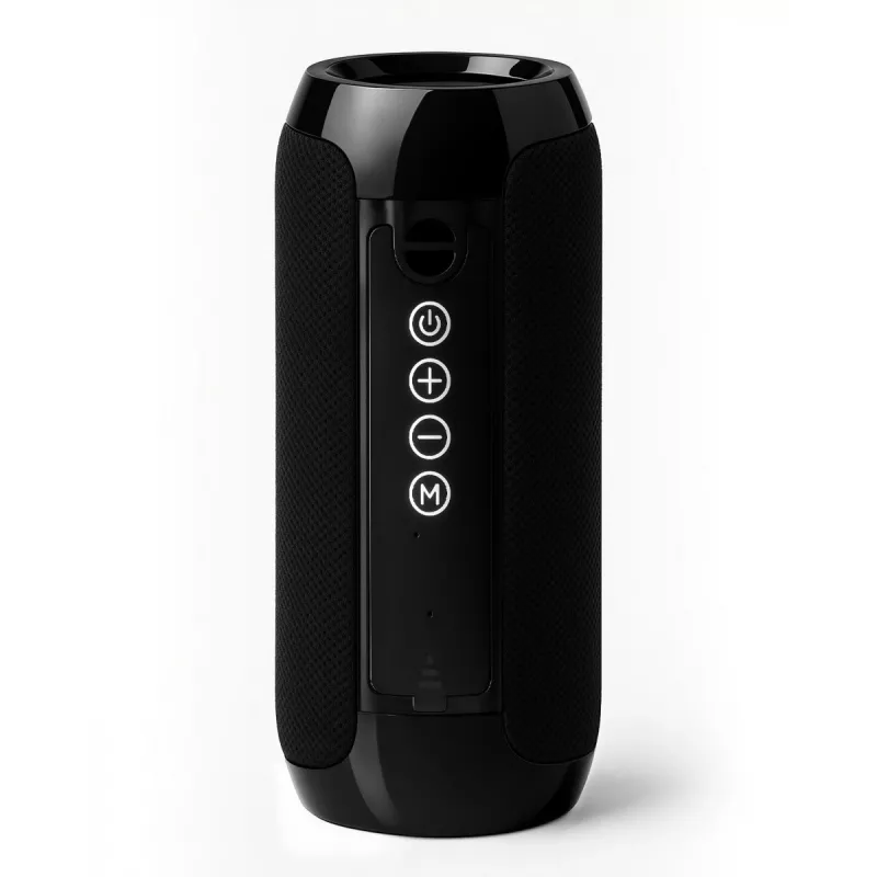 Przenośny głośnik Bluetooth stereo SQUEAK SQ1008 — 14W RMS, Bluetooth 5.3, 1200 mAh, IPX4, FM, LED, AUX, USB