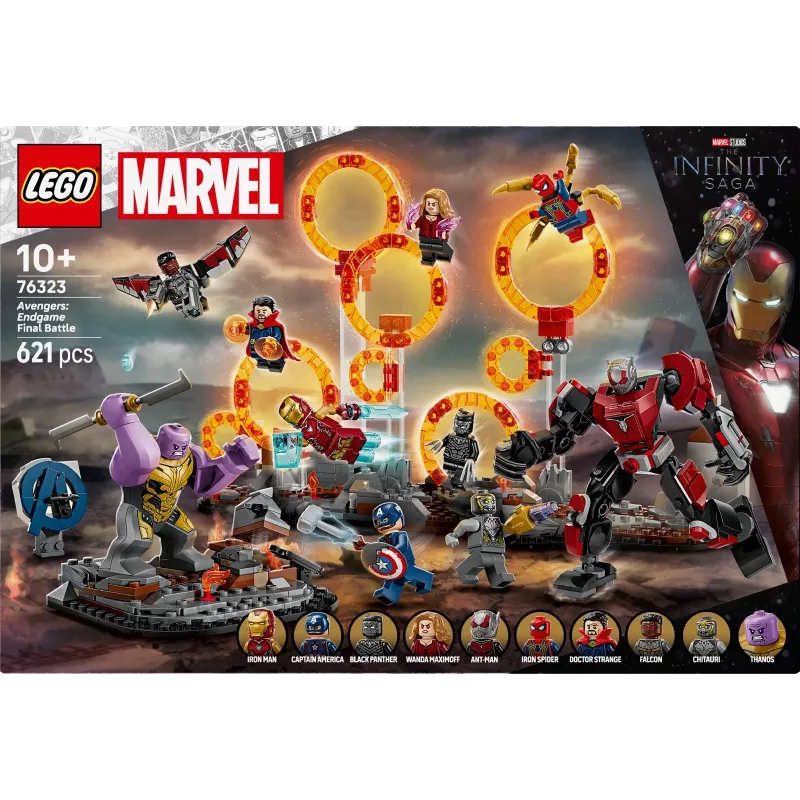 LEGO MARVEL 76323 Avengers: Endgame – Ostateczna Bitwa