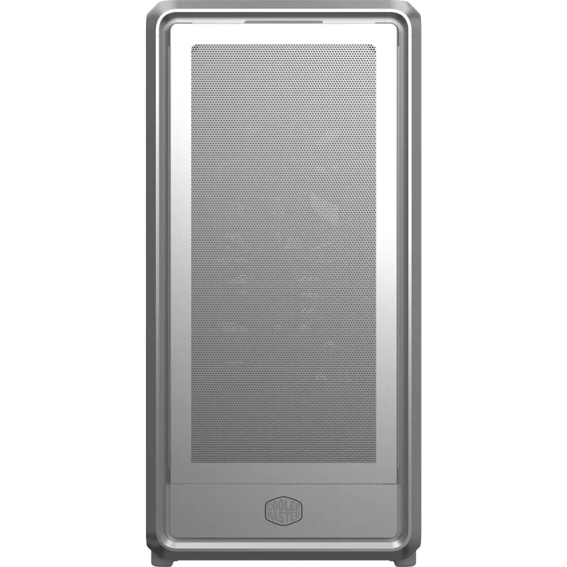 PC Midi Tower Cooler Master MasterFrame 600 Mesh Srebrny — obsługuje ATX/EATX, przednie 2×200 mm, dyski 2,5 cala/3,5 cala