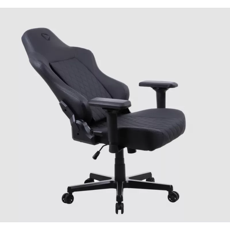Fotel gamingowy Onex FX8 Formula X — ergonomiczne siedzisko w stylu wyścigowym, regulowane podłokietniki, odchylanie i pochylanie, czarny