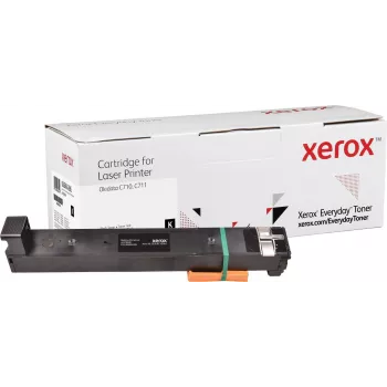 Xerox Everyday - Schwarz - kompatibel - Tonerpatrone (Alternative zu: OKI 44318608) - für OKI C710cdtn, 710dn, 710dtn, 710n, 711cdtn, 711DM, 711dn, 71