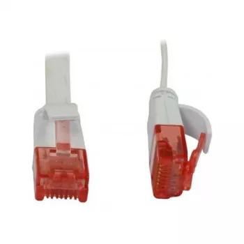 Kabel krosowy RJ45 - CAT6 250 MHz - 2 m biały - UTP(U/UTP) - PVC - płaski - Synergy 21 -