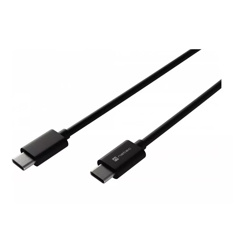 Kabel USB-C na USB-C NATEC NKA-2146, 1 m, czarny
