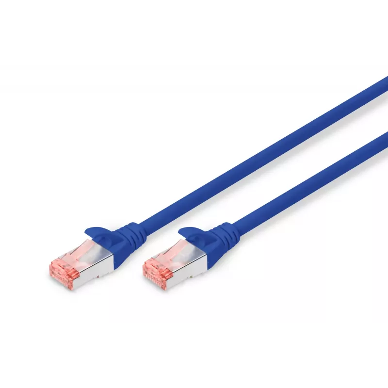 Patch cord Digitus CAT 6 S/FTP DK-1644-010/B 1m Niebieski