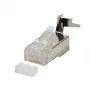 Wtyk modularny CAT.6,6A,7 ekranowany 10 szt.