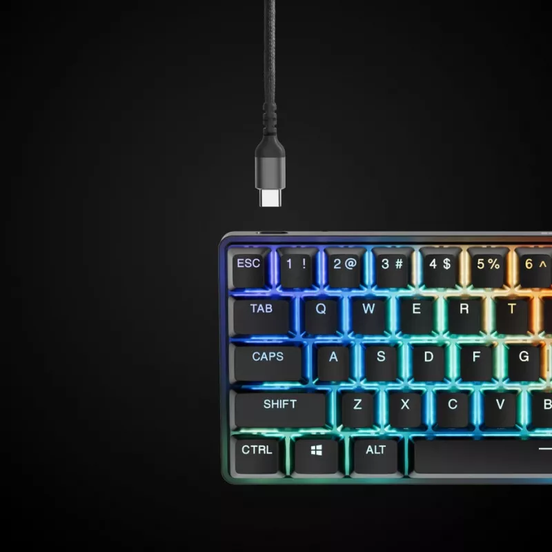 Mechaniczna miniaturowa klawiatura STEELSERIES Apex Pro Gen 3 Mini z przełącznikami RGB