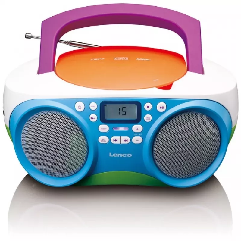 Radio przenośne Lenco SCD41 Wielokolorowe