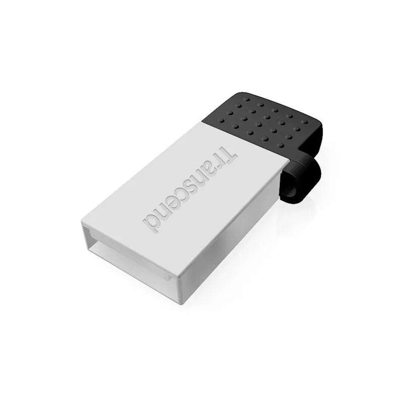 Transcend JetFlash Mobile 380 - Pamięć USB - 16 GB - USB 2.0 - Srebrny (TS16GJF380S)