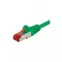 Wentronic Goobay CAT 6 kabel krosowy, S/FTP (PiMF), zielony, 20 m - LSZH bezhalogenowy, miedź (68296)