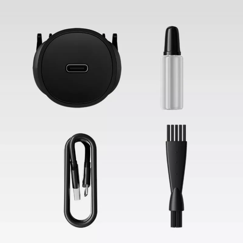 Bezprzewodowa maszynka do włosów Maestro MR-641, ceramiczne ostrze, ładowanie USB, 1200 mAh, 45×155×30 mm