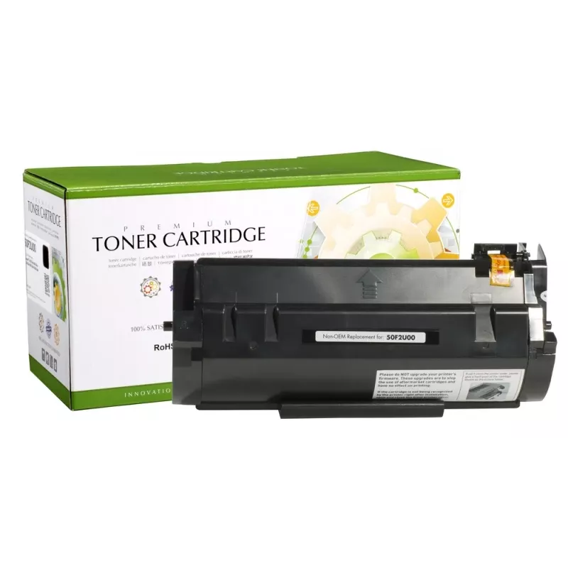 Kompatybilny tusz Static-Control Lexmark 502U Czarny, 20000 str. (50F2U00)