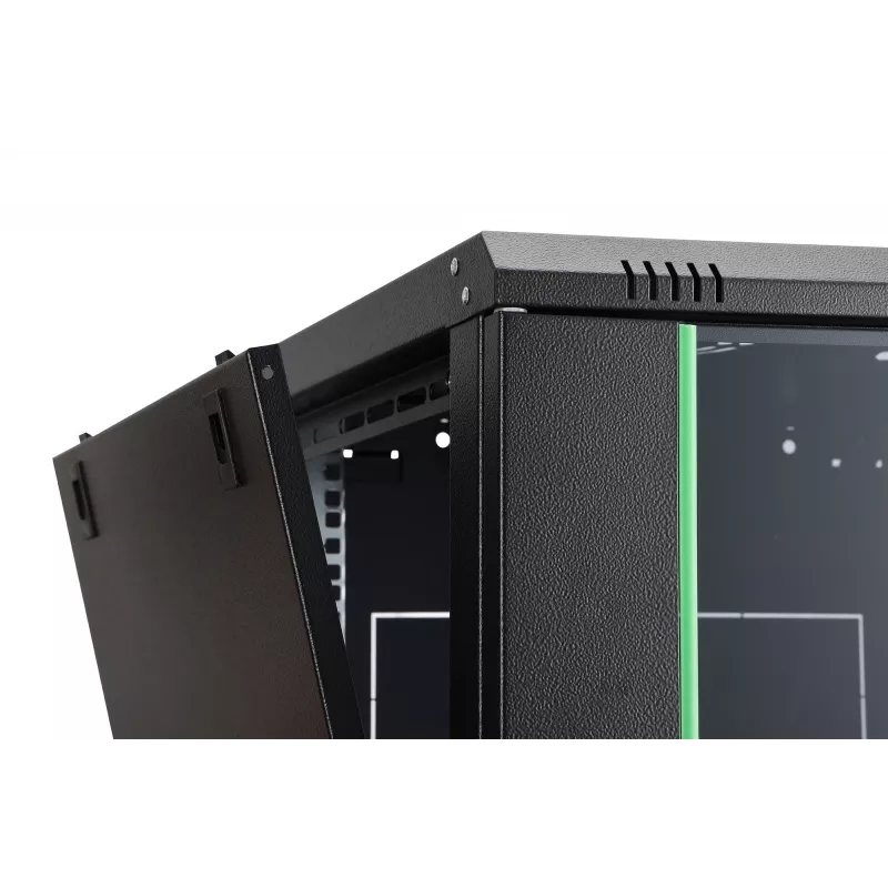Szafa sieciowa naścienna DIGITUS Dynamic-N 9U 19 cali 600x600 mm, IP20, zamek na klucz, niezmontowana