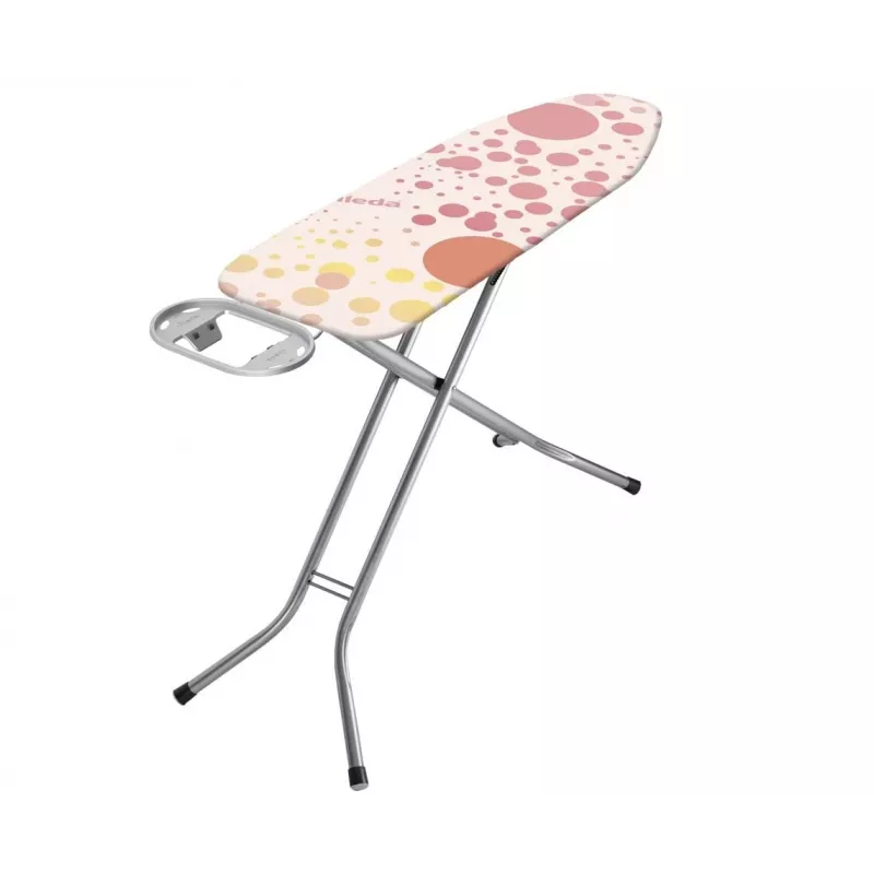 Deska do prasowania pełnowymiarowa Vileda 4023103218932 — pełnowymiarowa, nogi ze stali nierdzewnej, blat 1200×380 mm, wysokość 75–96 cm, składana, podstawka pod żelazko