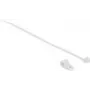 Opaska kablowa mocowana na śrubę DeLOCK 18863 Nylon Biała 20mm 10szt.
