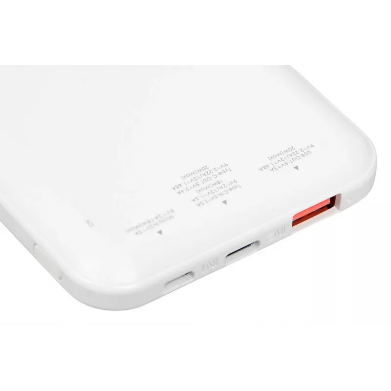 Przenośny power bank IBOX IPB10 10000 mAh, litowo-jonowy, Quick Charge 3.0, wyjścia USB-C i USB-A, 20W PD