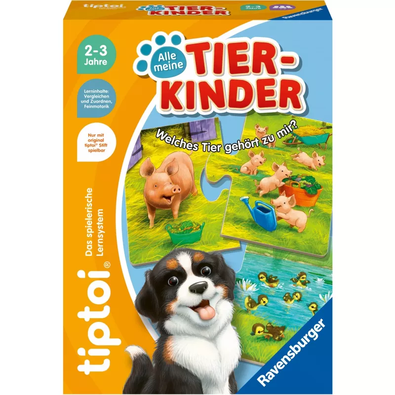 Gra planszowa Ravensburger tiptoi Alle meine Tierkinder