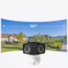 Kamera IP Reolink DUO Series P750 zewnętrzna, typu bullet, 16 MP, 7680×2160, CMOS 1/2,7 cala, 2,8 mm, 180°×55°, PoE, IP67, wbudowany reflektor, mikrofon, głośnik