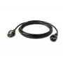 APC Power Cord, Locking C19 to CEE/7 Schuko, 3.0m