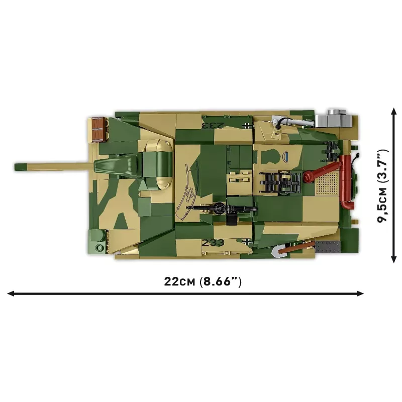 Klocki Cobi Jagdpanzer 38t Brave zestaw konstrukcyjny, 731 elementów