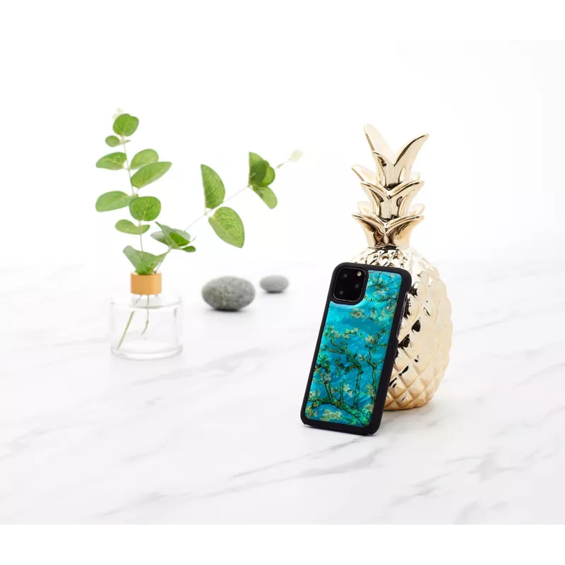 Etui na smartfona iKins do iPhone 11 Pro — almond blossom Czarny, etui ochronne