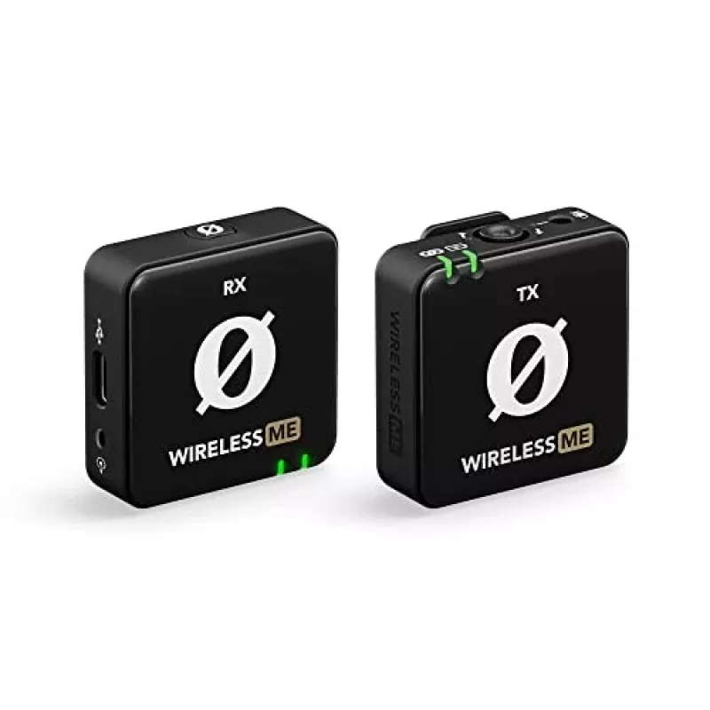 WIME RODE WIRELESS ME Dwukanałowy Bezprzewodowy System Mikrofonowy dla Vlogerów i Podcasterów