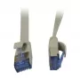 Kabel krosowy RJ45 - CAT6A 500 MHz - 1,5 m - szary - U/FTP - płaski - AWG32 - Synergy 21